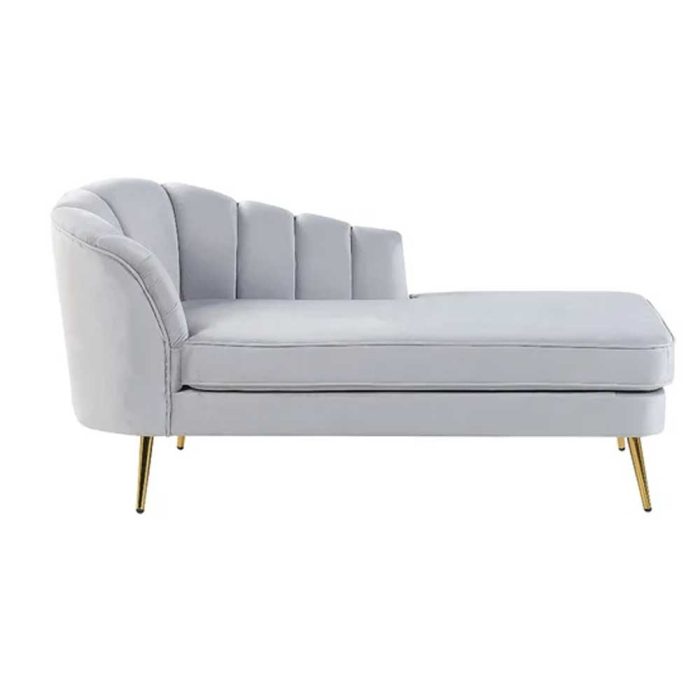 Bravich Velvet Upholstered Chaise Lounge
