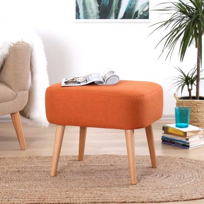 Conway Square Footstool Ottoman