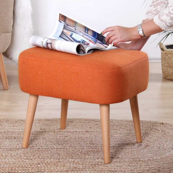 Conway Square Footstool Ottoman