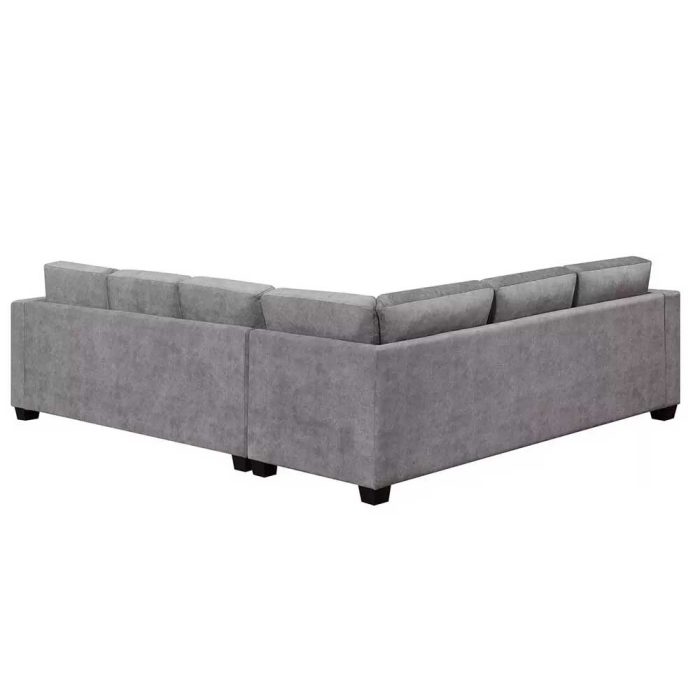 Corner Sofa with Storage Ottoman