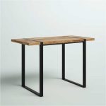 Dining Table with-Durable Wooden Construction