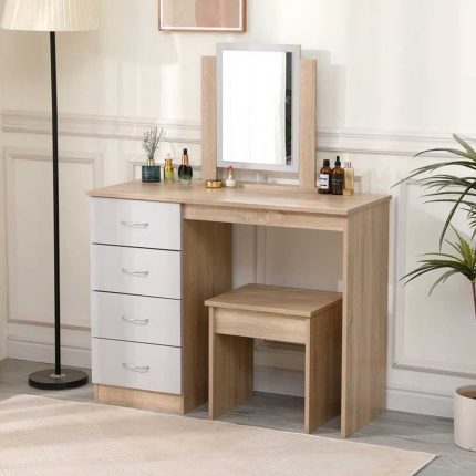 Edwarda Dresser Table with Mirror