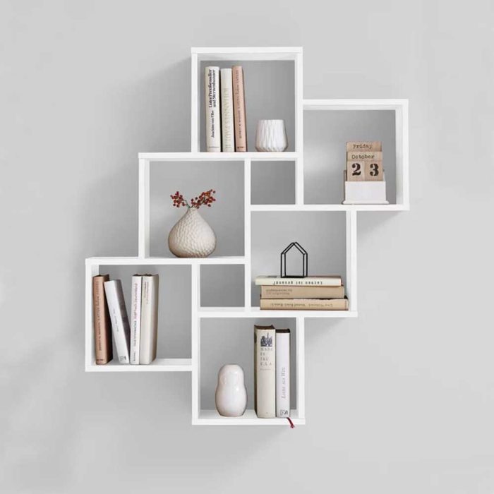 Fatima Furniture 6 Piece Square Cubby Shelf