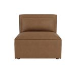 Fatima Furniture Faux Leather Sectional Sofa