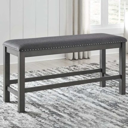 Fatima Furniture Gray Dining Bench