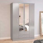 Fatima Furniture Linch 4 Door Wardrobe