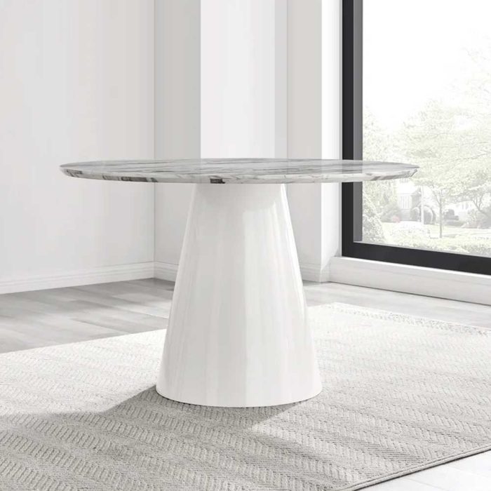 Fatima Furniture Pedestal Dining Table