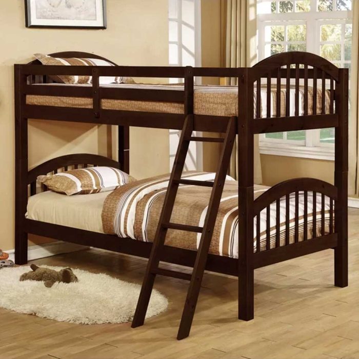 Fatima Furniture Swen Twin Bunk Bed