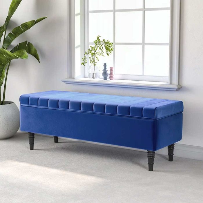 Fatima Furniture Upholstered Footstool