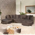 Fatima Furniture Upholstered Sectional Sofa