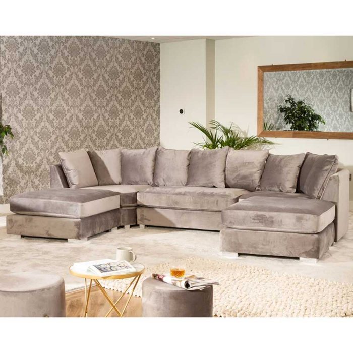 Fatima Furniture Upholstered Sectional Sofa