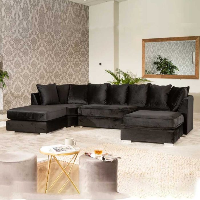 Fatima Furniture Upholstered Sectional Sofa