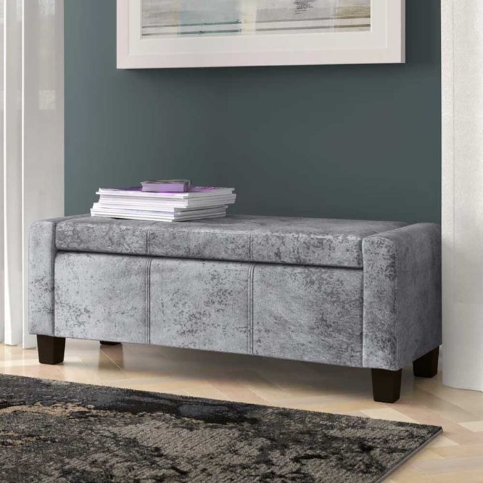 Fatima Furniture Upholstered Storage Bench