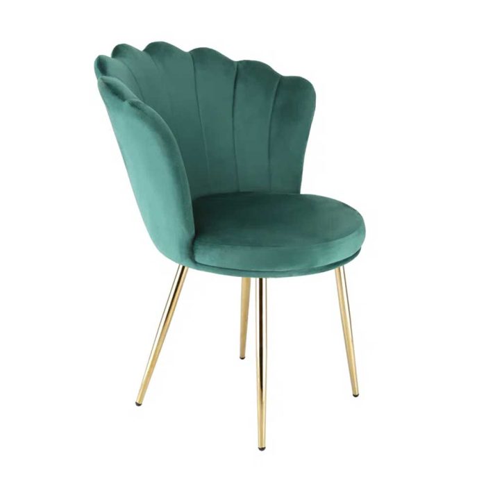 Fatima Furniture Velvet Accent Chair
