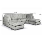 Haawa 3Piece Upholstered Modular sofa