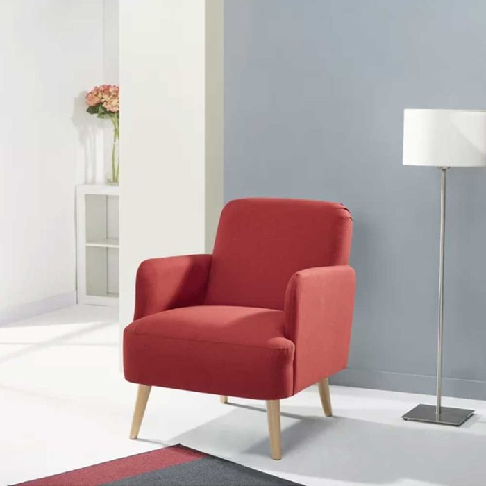 Occasional Linen Upholstered Armchair