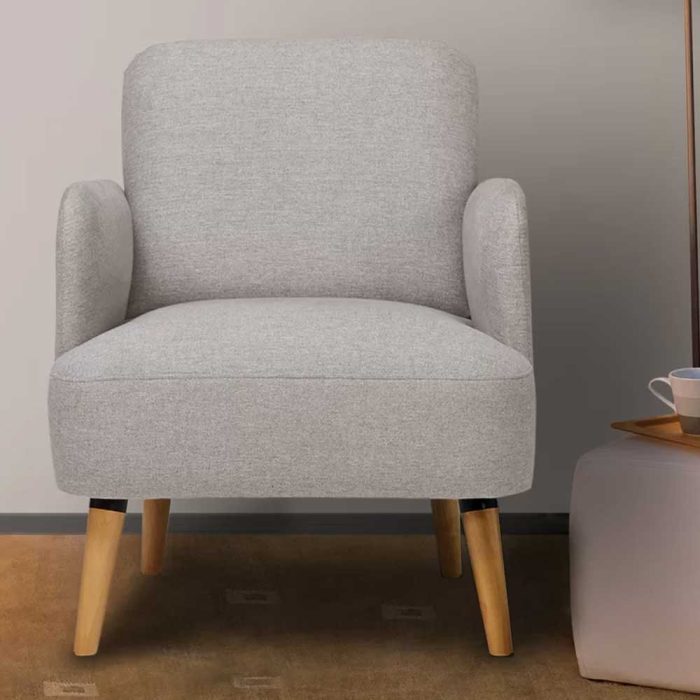 Occasional Linen Upholstered Armchair