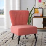 Velvet Upholstered Accent Chair