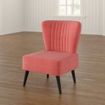 Velvet Upholstered Accent Chair