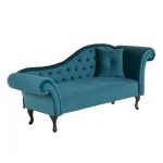 Vintage Upholstered Chaise Lounge